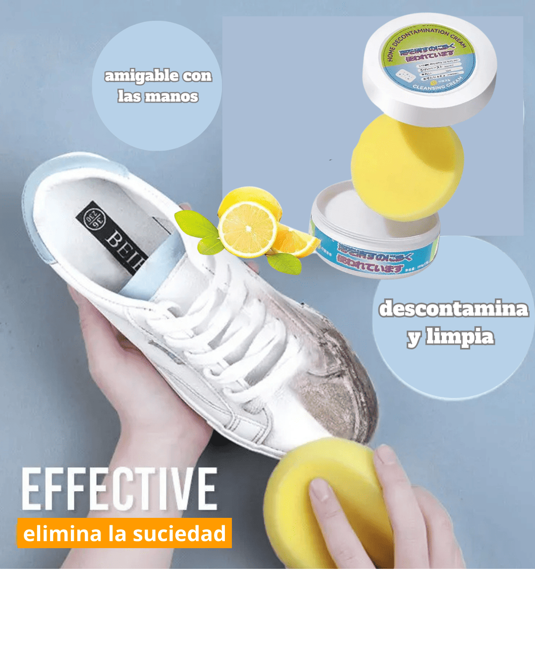 crema blanqueadora shoe fresh Pro™