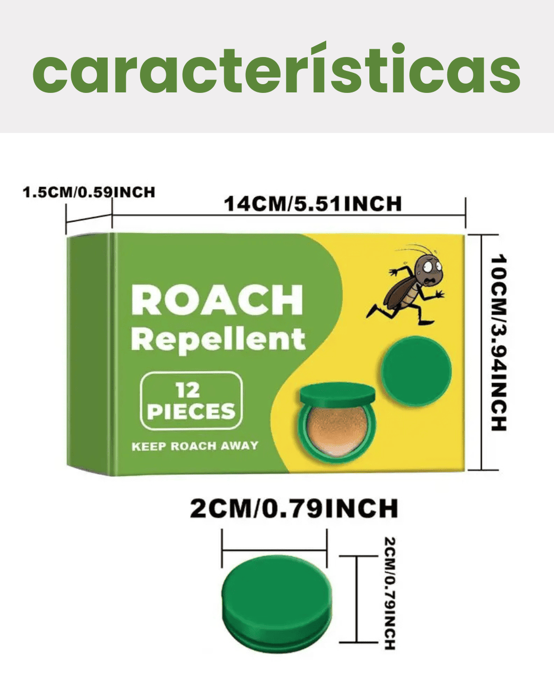 🪳RoachEnder™ cebo para cucarachas×12