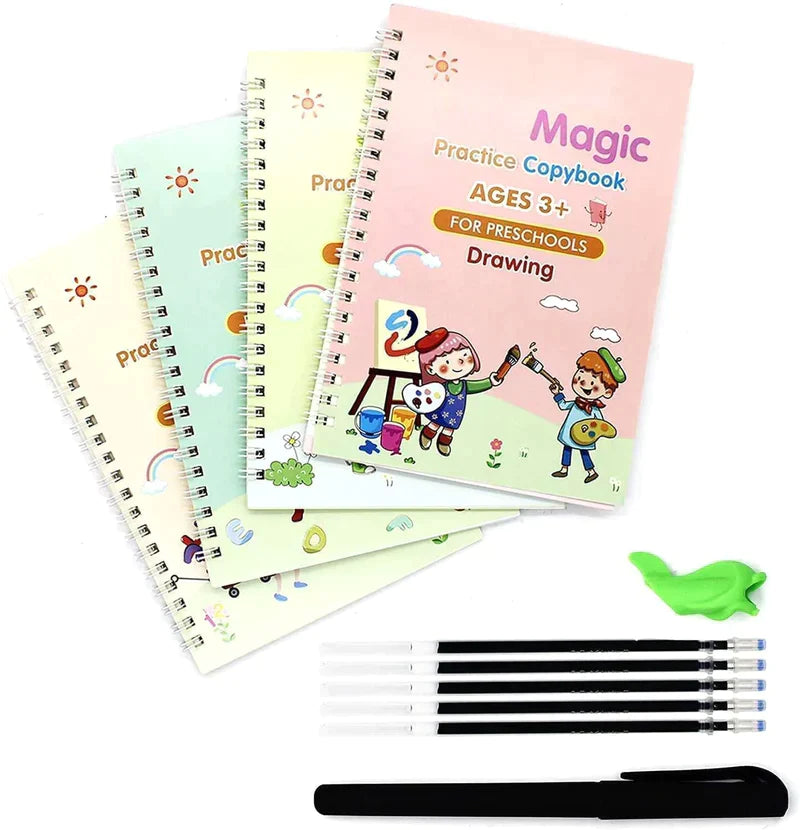 CUADERNO MÁGICO POR 4 ✨📚SANK MAGIC