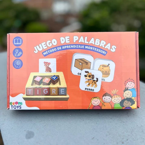 JUEGO DE PALABRAS MONTESSORI CREATIVIDAD 🎨